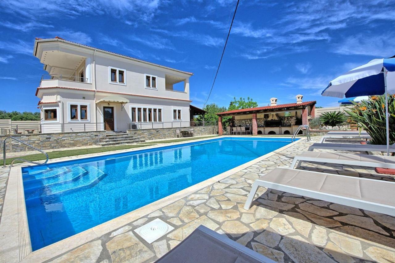 Acharavi Beach Villa By Posarellivillas Ngoại thất bức ảnh